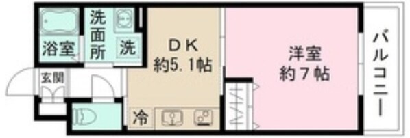 M′sパークの物件間取画像